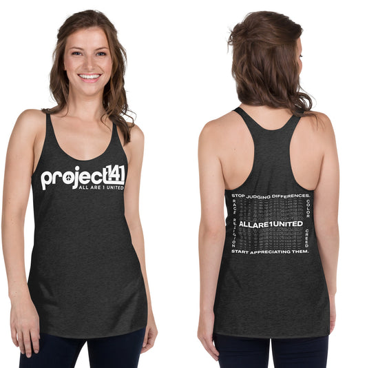 P141 Women's Racerback Dark Tank