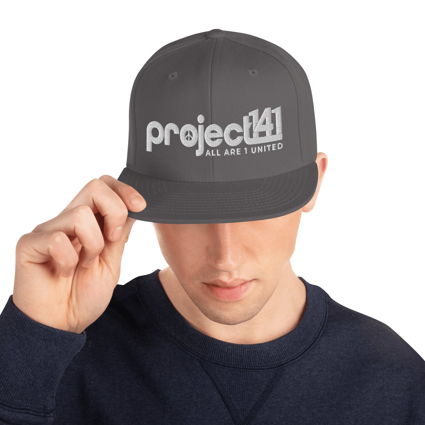 P141 Dark Snapback Hat