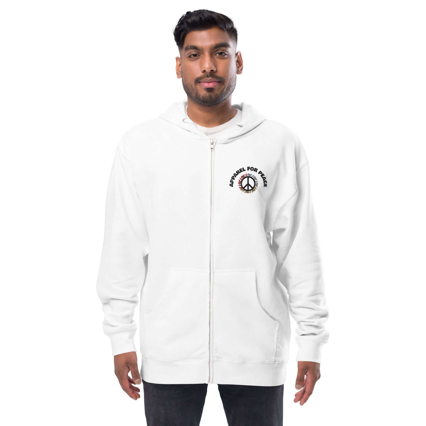 AFP Oside Unisex fleece zip up light hoodie