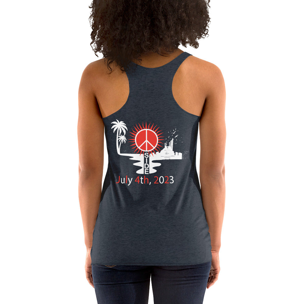 AFP 4th July Oside Women's Racerback Tank